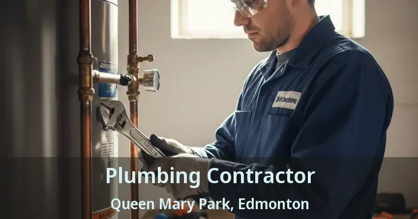 Plumbing Contractor Queen Mary Park, Edmonton - AB