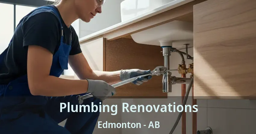 Plumbing Renovations Edmonton - AB