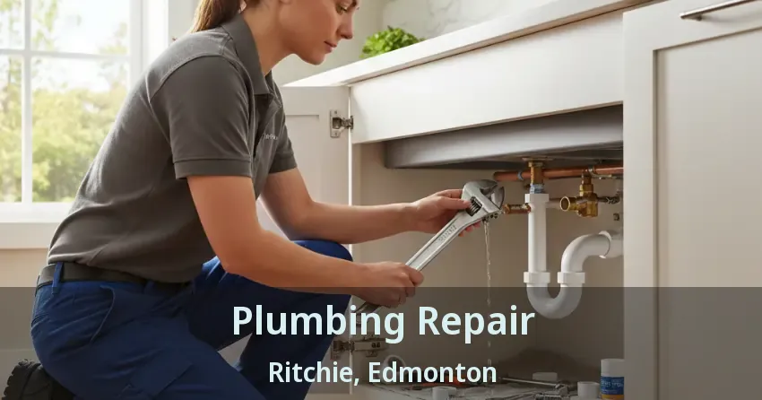 Plumbing Repair Ritchie, Edmonton - AB