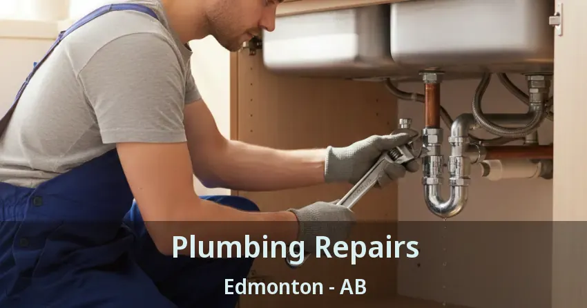 Plumbing Repairs Edmonton - AB
