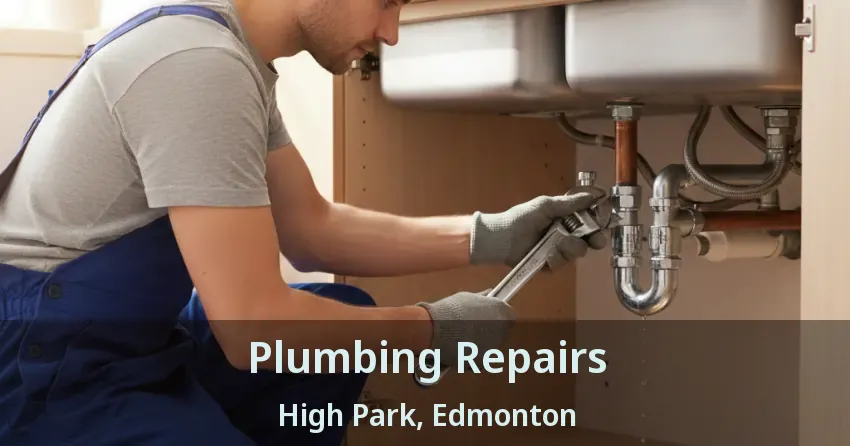 Plumbing Repairs High Park, Edmonton - AB