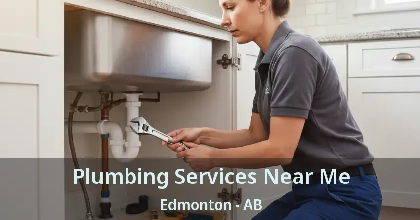 Plumbing Services Near Me Edmonton - AB