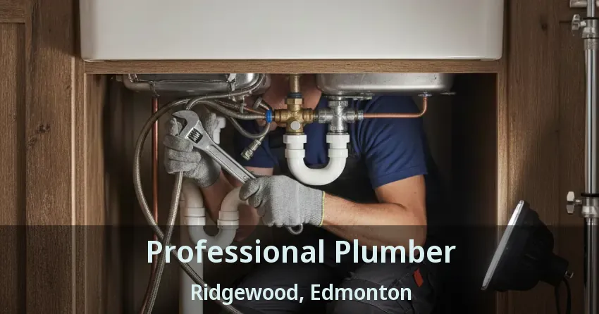 Professional Plumber Ridgewood, Edmonton - AB