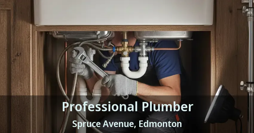 Professional Plumber Spruce Avenue, Edmonton - AB
