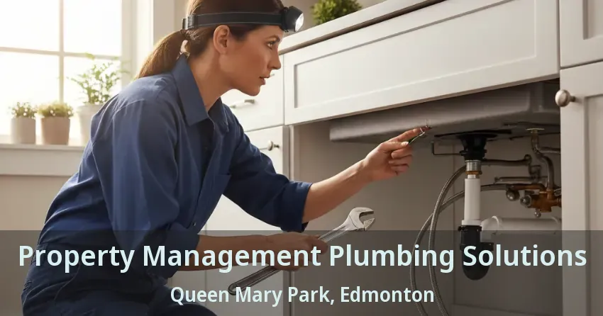 Property Management Plumbing Solutions Queen Mary Park, Edmonton - AB
