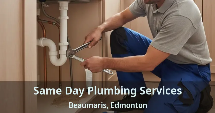 Same Day Plumbing Services Beaumaris, Edmonton - AB