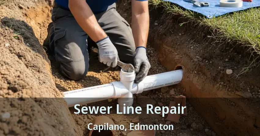 Sewer Line Repair Capilano, Edmonton - AB
