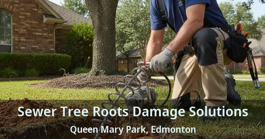 Sewer Tree Roots Damage Solutions Queen Mary Park, Edmonton - AB