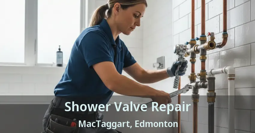 Shower Valve Repair MacTaggart, Edmonton - AB