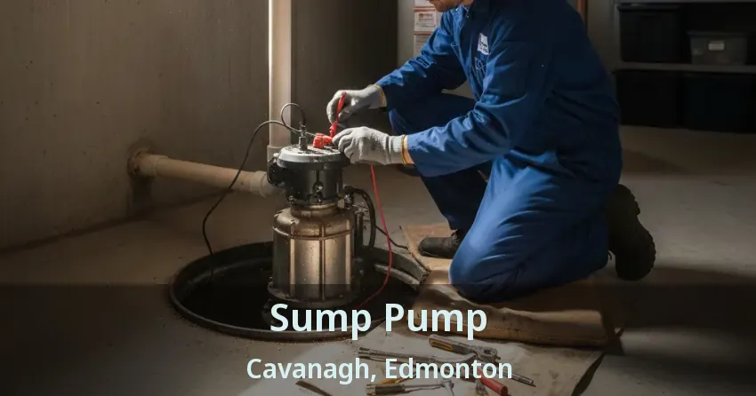 Sump Pump Cavanagh, Edmonton - AB