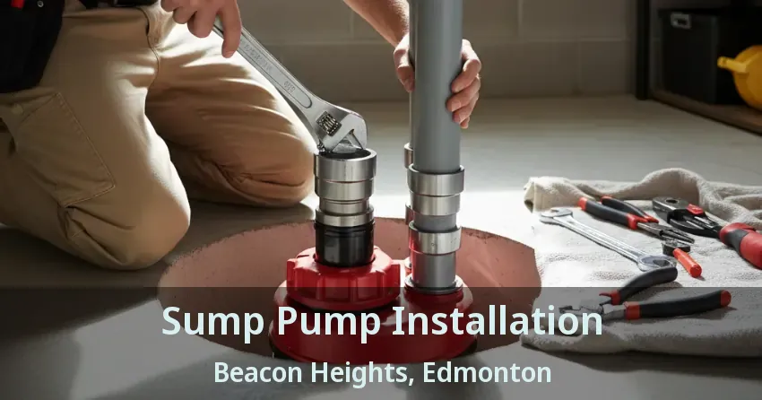 Sump Pump Installation Beacon Heights, Edmonton - AB