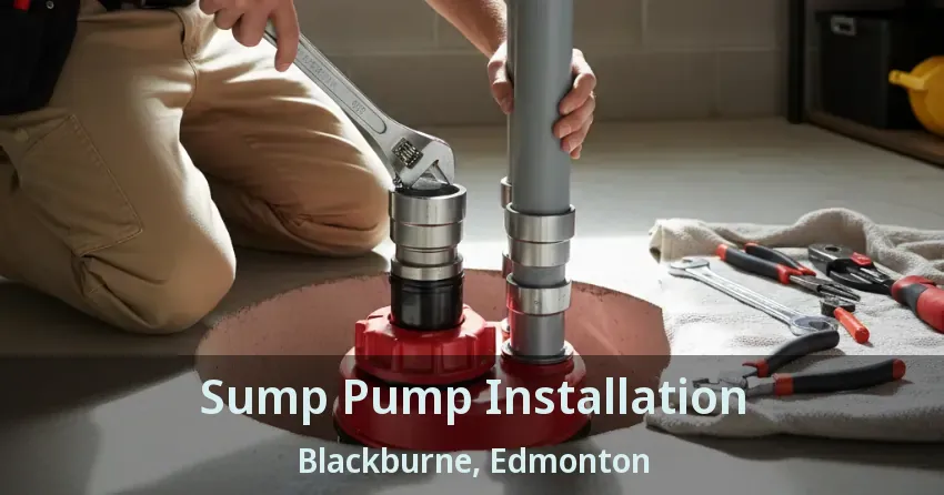 Sump Pump Installation Blackburne, Edmonton - AB