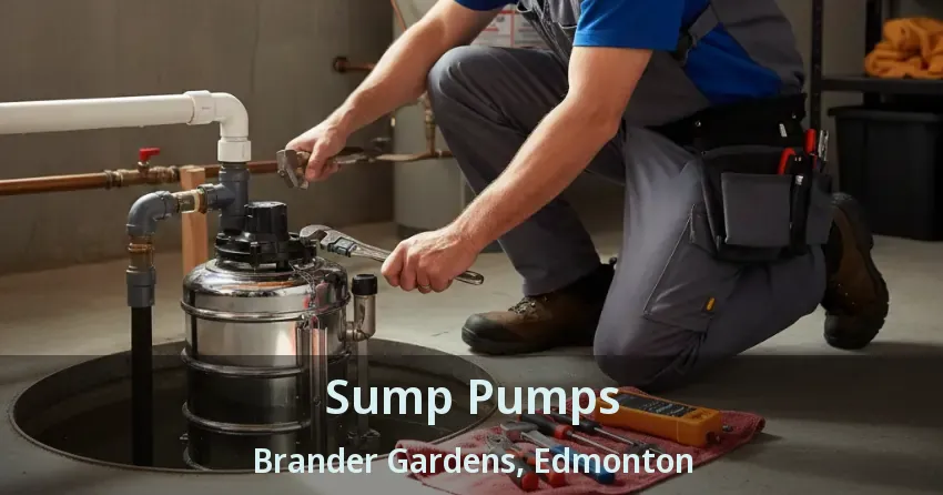 Sump Pumps Brander Gardens, Edmonton - AB