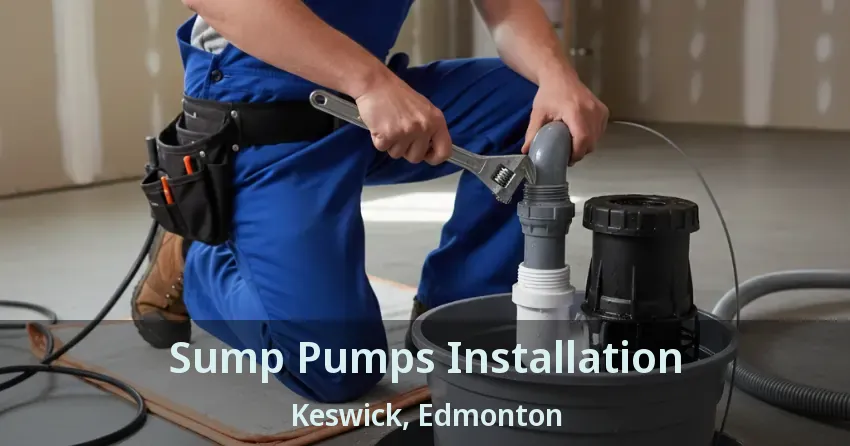 Sump Pumps Installation Keswick, Edmonton - AB