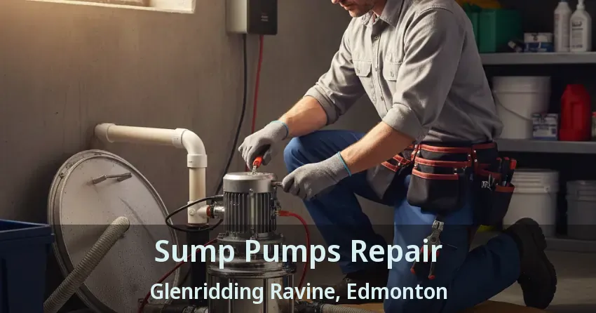 Sump Pumps Repair Glenridding Ravine, Edmonton - AB