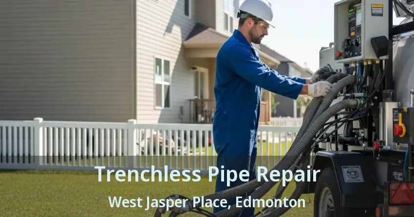 Trenchless Pipe Repair West Jasper Place, Edmonton - AB