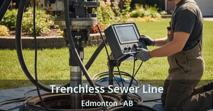 Trenchless Sewer Line Edmonton - AB