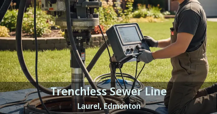 Trenchless Sewer Line Laurel, Edmonton - AB