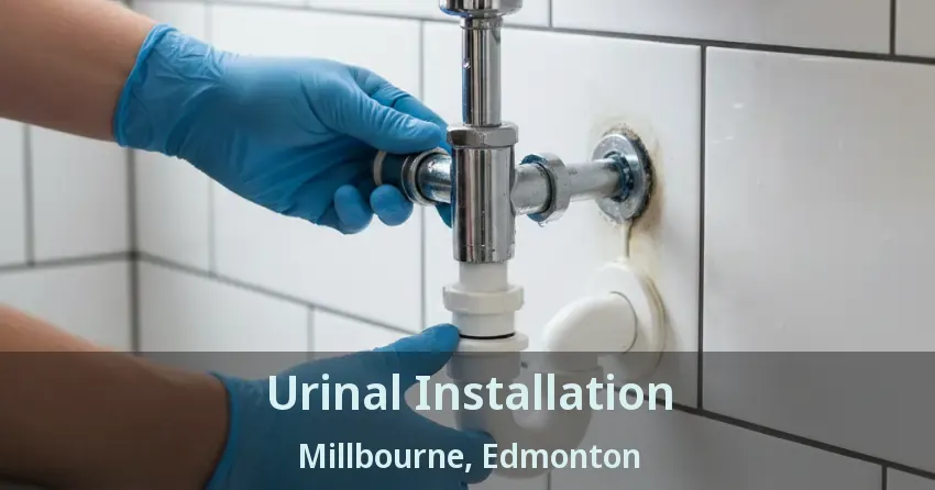 Urinal Installation Millbourne, Edmonton - AB