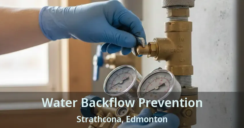 Water Backflow Prevention Strathcona, Edmonton - AB