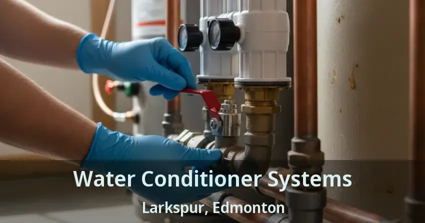 Water Conditioner Systems Larkspur, Edmonton - AB