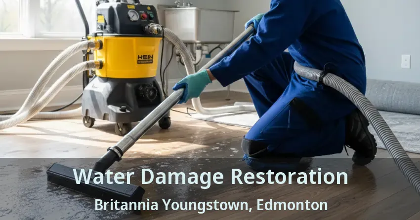 Water Damage Restoration Britannia Youngstown, Edmonton - AB