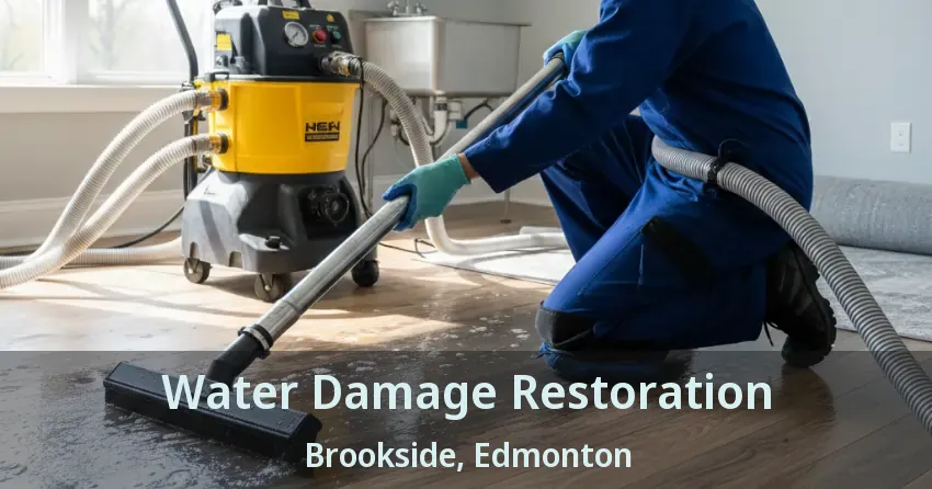 Water Damage Restoration Brookside, Edmonton - AB