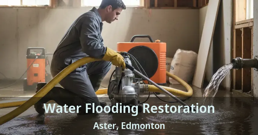 Water Flooding Restoration Aster, Edmonton - AB