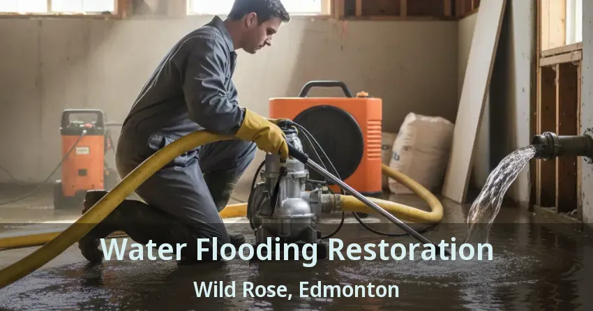 Water Flooding Restoration Wild Rose, Edmonton - AB