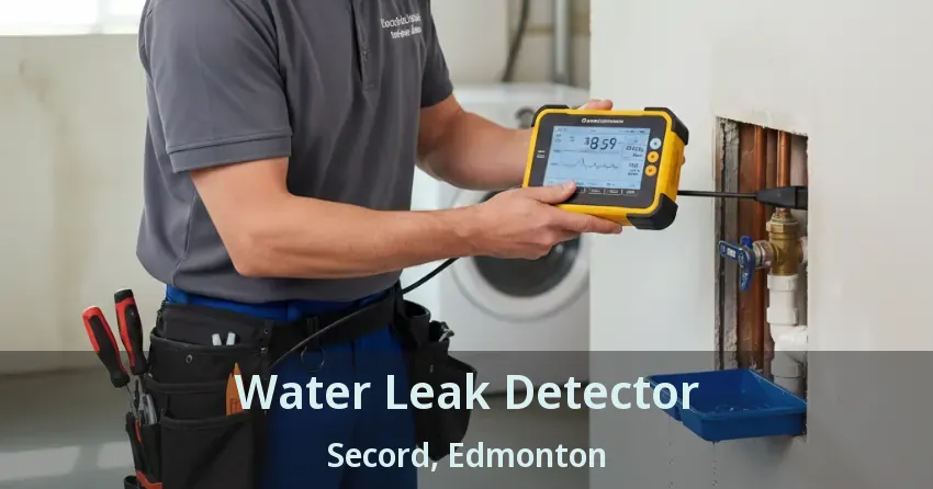 Water Leak Detector Secord, Edmonton - AB