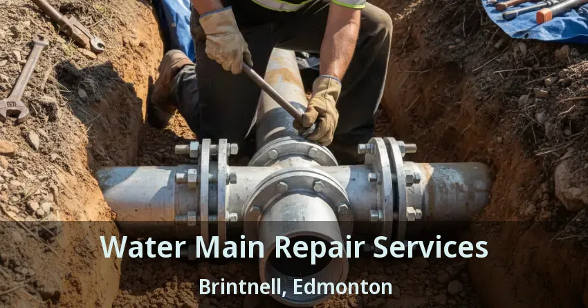 Water Main Repair Services Brintnell, Edmonton - AB
