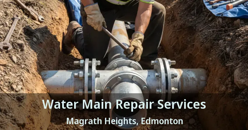 Water Main Repair Services Magrath Heights, Edmonton - AB