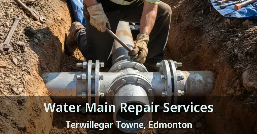 Water Main Repair Services Terwillegar Towne, Edmonton - AB