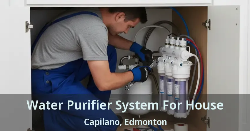 Water Purifier System For House Capilano, Edmonton - AB