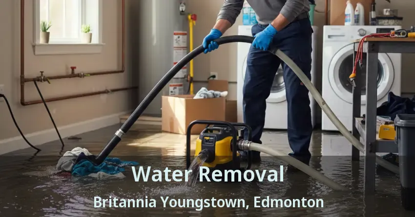 Water Removal Britannia Youngstown, Edmonton - AB