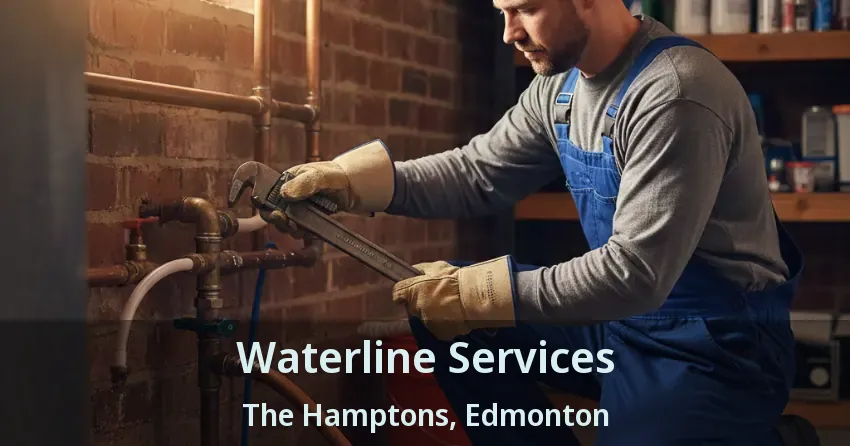Waterline Services The Hamptons, Edmonton - AB