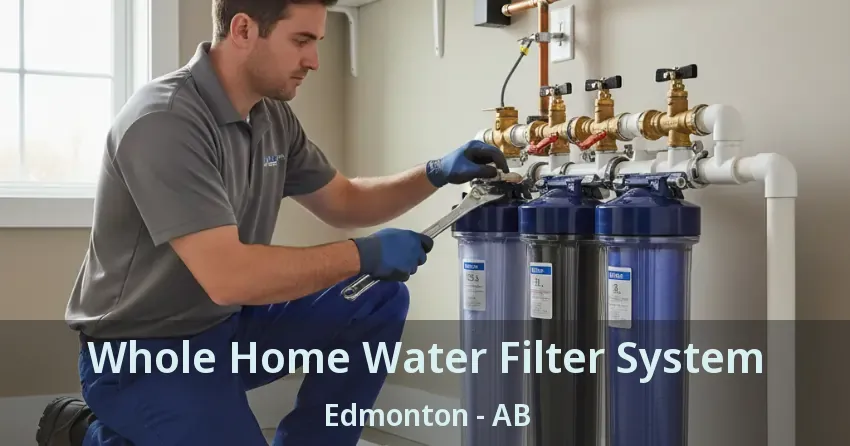 Whole Home Water Filter System Edmonton - AB