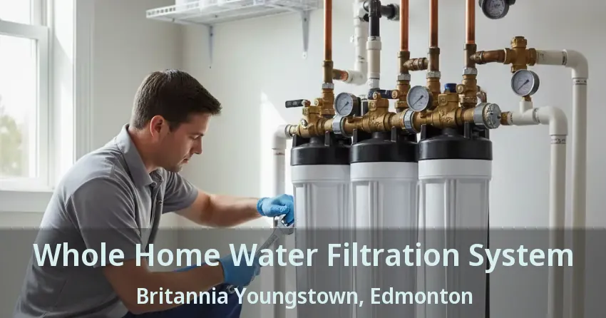 Whole Home Water Filtration System Britannia Youngstown, Edmonton - AB